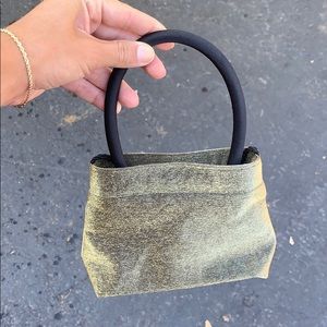 Tiny Gold 90s / Y2K vintage Minibag